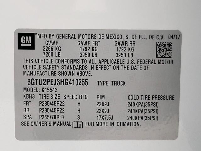 2017 GMC Sierra 1500 Crew Cab Short Box 4-Wheel Drive Denali