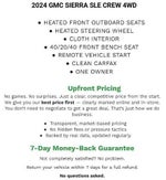 2024 GMC Sierra 1500 Crew Cab Short Box 4-Wheel Drive SLE