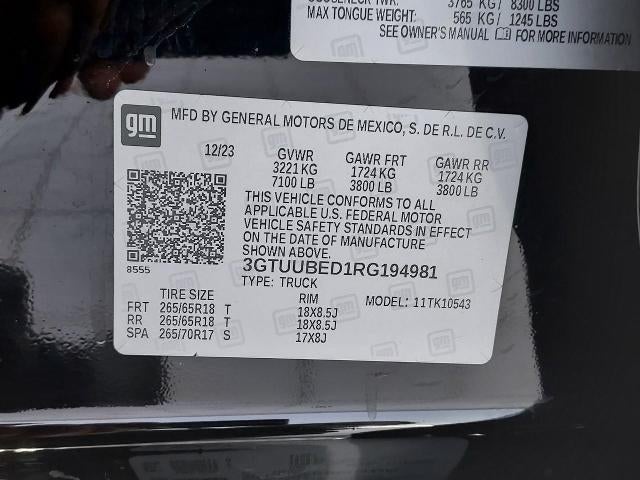 2024 GMC Sierra 1500 Crew Cab Short Box 4-Wheel Drive SLE