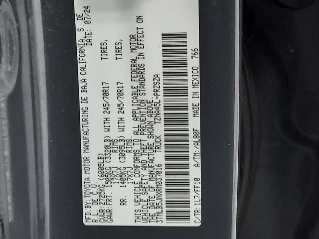 2024 Toyota Tacoma 4WD SR5 Double Cab 5' Bed AT (GS)