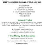 2022 Volkswagen Tiguan 2.0T SEL R-Line 4MOTION