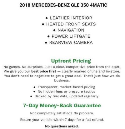 2018 Mercedes-Benz GLE GLE 350 4MATIC® SUV