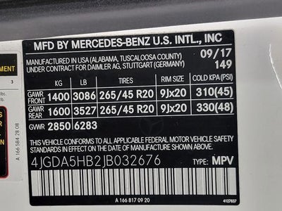 2018 Mercedes-Benz GLE GLE 350 4MATIC® SUV