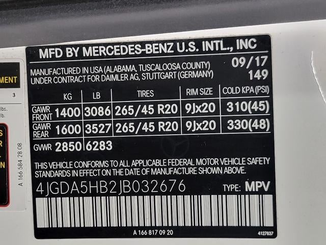 2018 Mercedes-Benz GLE GLE 350 4MATIC® SUV