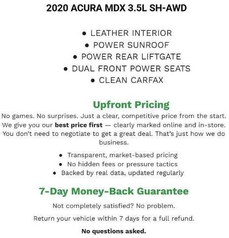 2020 Acura MDX SH-AWD 7-Passenger