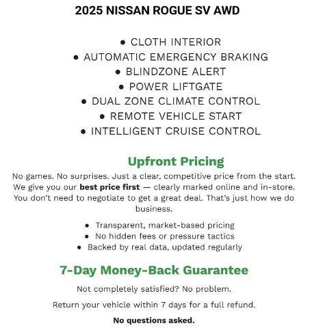 2025 Nissan Rogue AWD SV