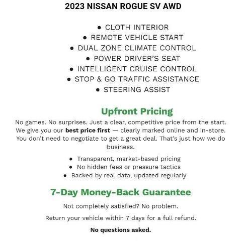 2023 Nissan Rogue AWD SV