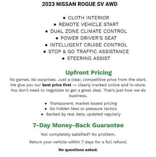 2023 Nissan Rogue AWD SV