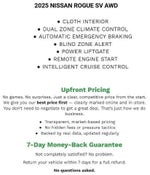 2025 Nissan Rogue AWD SV