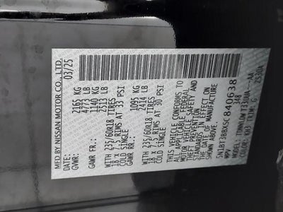 2025 Nissan Rogue AWD SV