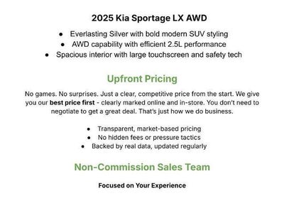 2025 Kia Sportage LX AWD