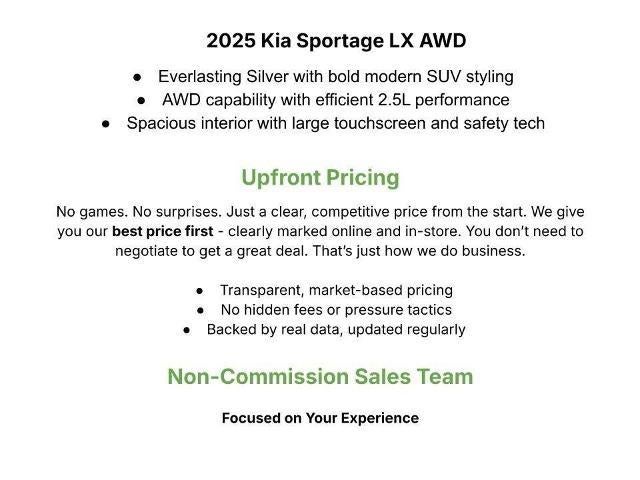2025 Kia Sportage LX AWD