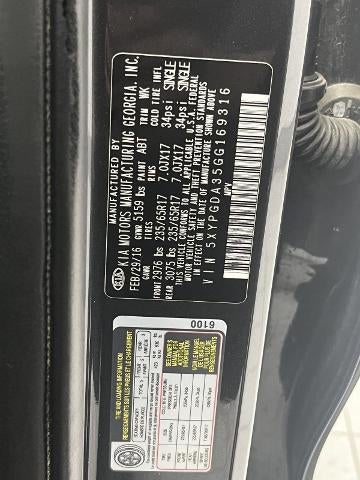 2016 Kia Sorento AWD 4dr 2.4L LX