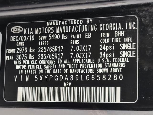 2020 Kia Sorento LX AWD