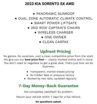 2023 Kia Sorento SX AWD