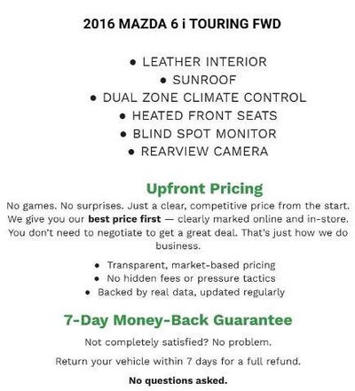 2016 Mazda Mazda6 4dr Sdn Auto i Touring