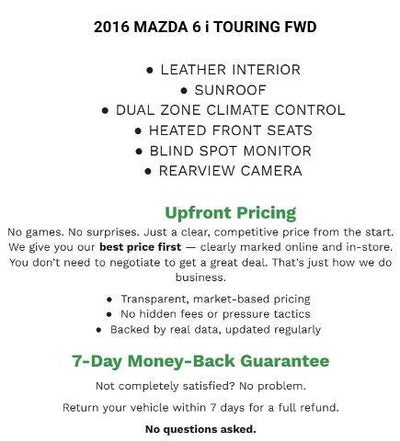 2016 Mazda Mazda6 4dr Sdn Auto i Touring