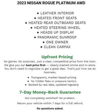 2023 Nissan Rogue AWD Platinum *Ltd Avail*