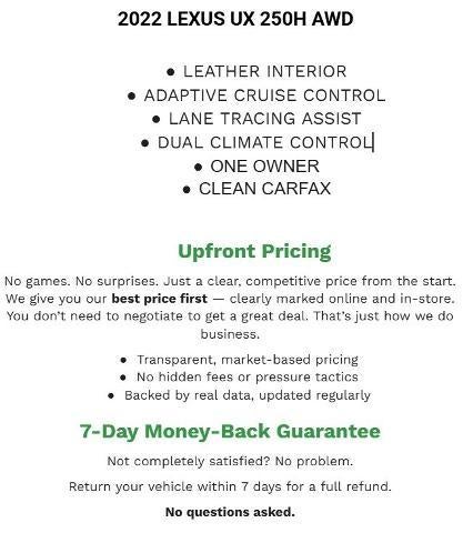 2022 Lexus UX AWD