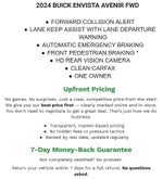 2024 Buick Envista FWD 4dr Avenir