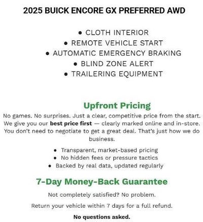 2025 Buick Encore GX Preferred AWD