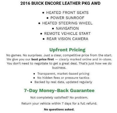 2016 Buick Encore Leather AWD