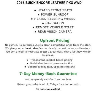 2016 Buick Encore Leather AWD