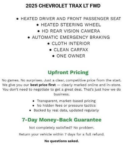 2025 Chevrolet Trax FWD 4dr LT