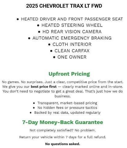2025 Chevrolet Trax FWD 4dr LT