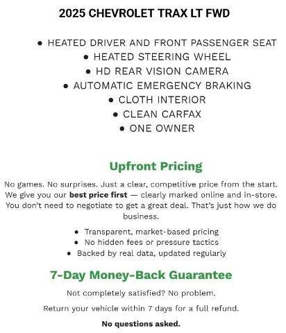 2025 Chevrolet Trax FWD 4dr LT