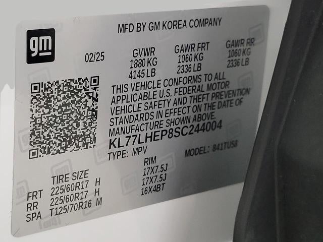 2025 Chevrolet Trax FWD 4dr LT