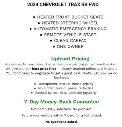 2024 Chevrolet Trax FWD 4dr 2RS