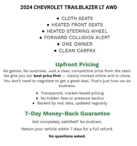 2024 Chevrolet Trailblazer AWD 4dr LT