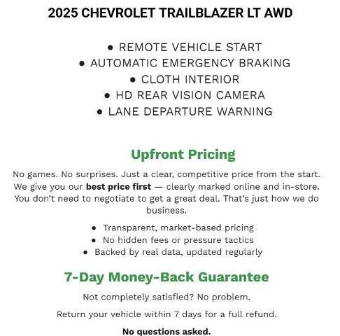 2025 Chevrolet Trailblazer AWD 4dr LT