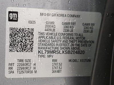 2025 Chevrolet Trailblazer AWD 4dr LT