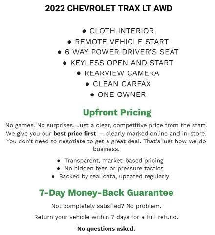 2022 Chevrolet Trax LT AWD