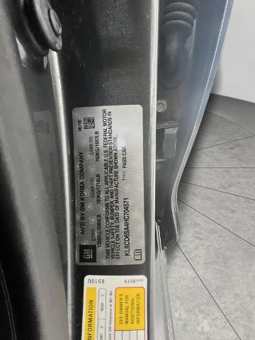 2017 Chevrolet Spark Hatch 1LT (Automatic)