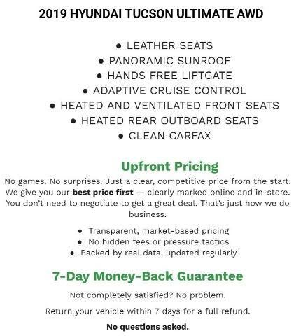 2019 Hyundai Tucson Ultimate AWD