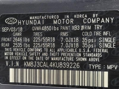 2019 Hyundai Tucson Ultimate AWD