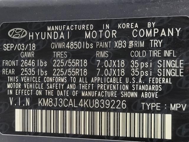 2019 Hyundai Tucson Ultimate AWD