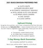 2021 Buick Envision FWD 4dr Preferred