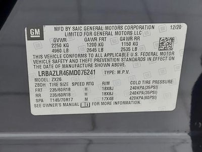 2021 Buick Envision FWD 4dr Preferred