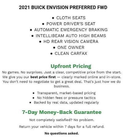 2021 Buick Envision FWD 4dr Preferred