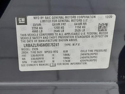 2021 Buick Envision FWD 4dr Preferred