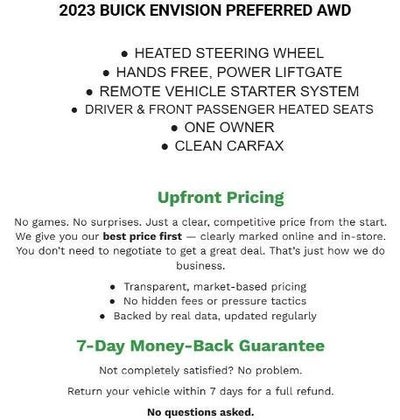 2023 Buick Envision AWD 4dr Preferred