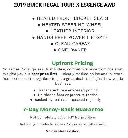 2019 Buick Regal TourX Essence AWD