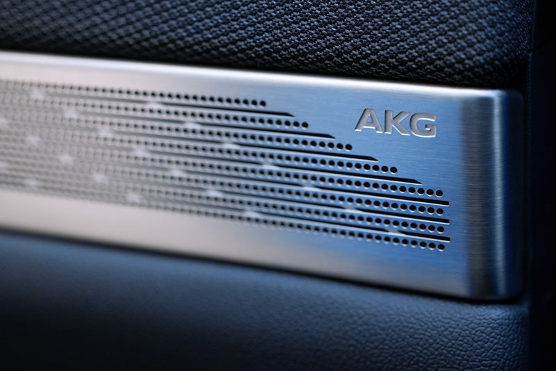 Close-up View of the AKG Studio Audio Speaker | Bergstrom Cadillac of Oshkosh in Oshkosh WI